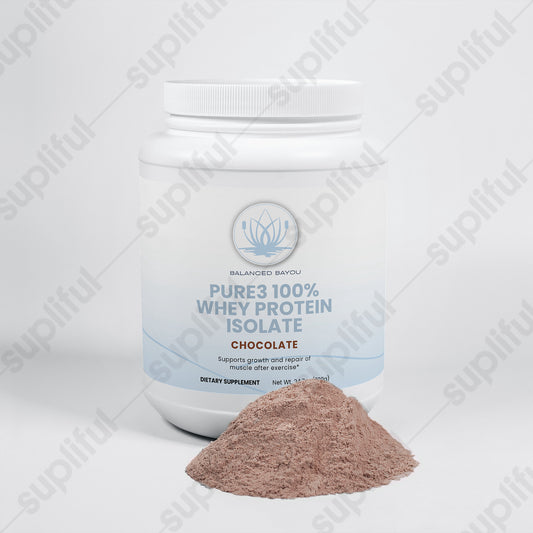 Balanced Bayou Pure3 100% Whey Protein Isolate (Chocolate)