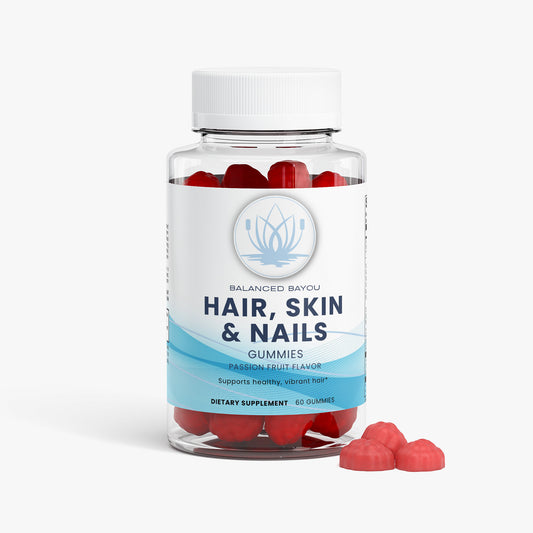 Balanced Bayou Hair, Skin & Nails Gummies