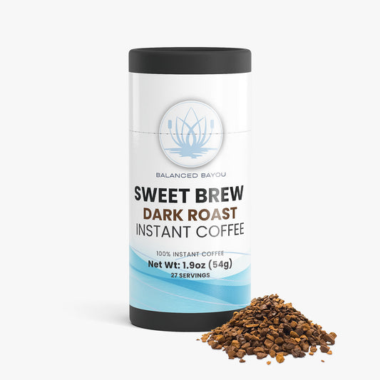 Balanced Bayou Sweet Brew Instant Coffee (Dark Roast)