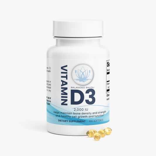 Balanced Bayou Vitamin D3 2,000 IU