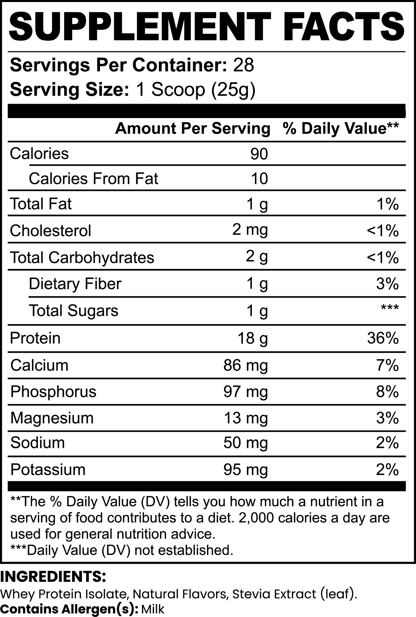 Balanced Bayou Pure3 100% Whey Protein Isolate (Chocolate)