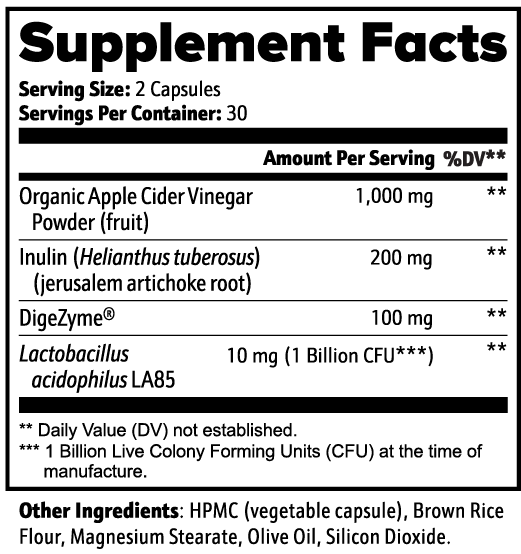 Balanced Bayou Gut Health – Daily Prebiotic & Probiotic Blend for Digestive Support (60 Capsules)