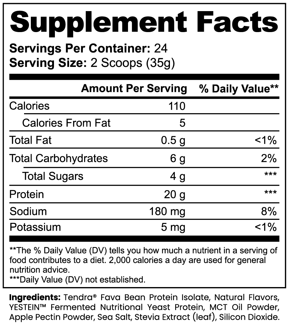 Balanced Bayou Plant Protein (Vanilla)