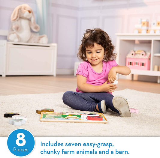 Farm Life Lifelike Pieces Puzzle
