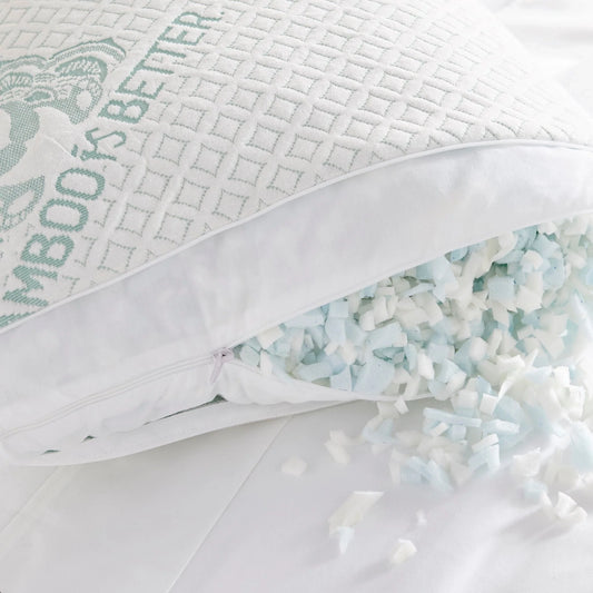 Adjustable Bamboo Cooling Pillow | Bed Pillows
