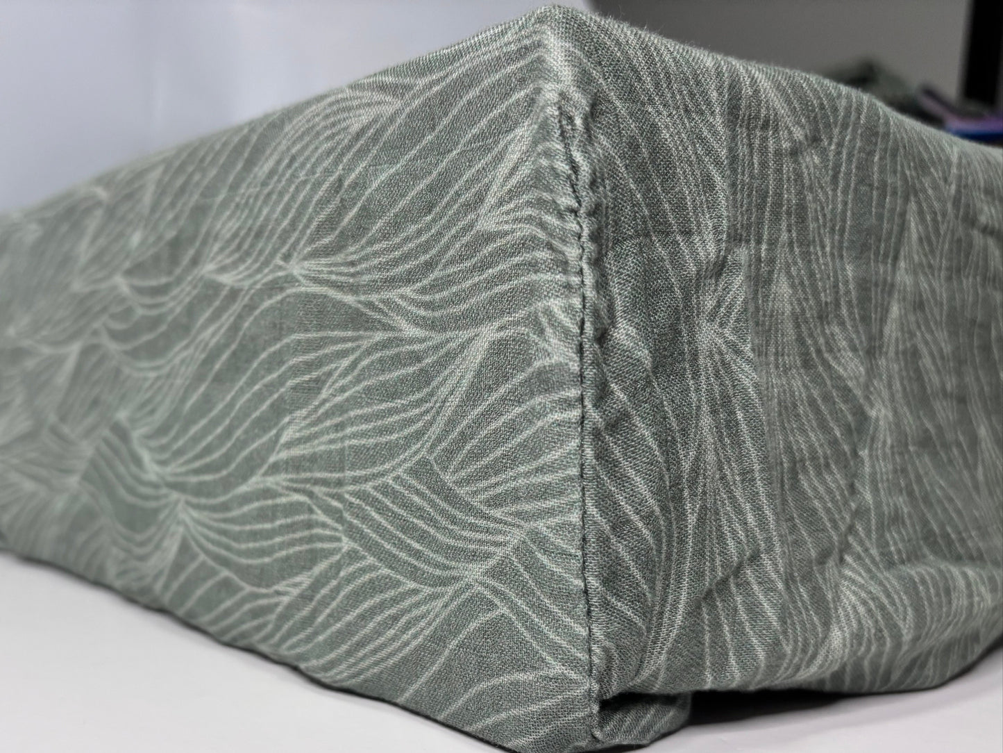 Organic Bamboo Blend Crib Sheet in Beanstalk