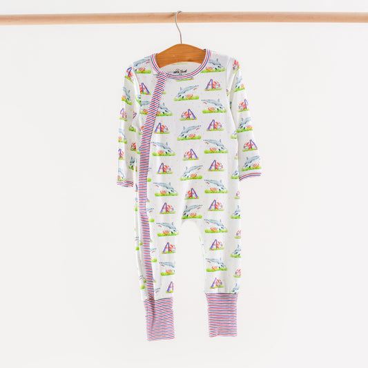 Sharks Mascot Mania Organic Cotton Kids Pajamas
