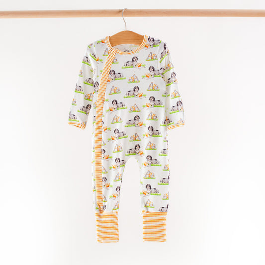 Hound Dog Mascot Mania Organic Cotton Kids Pajamas