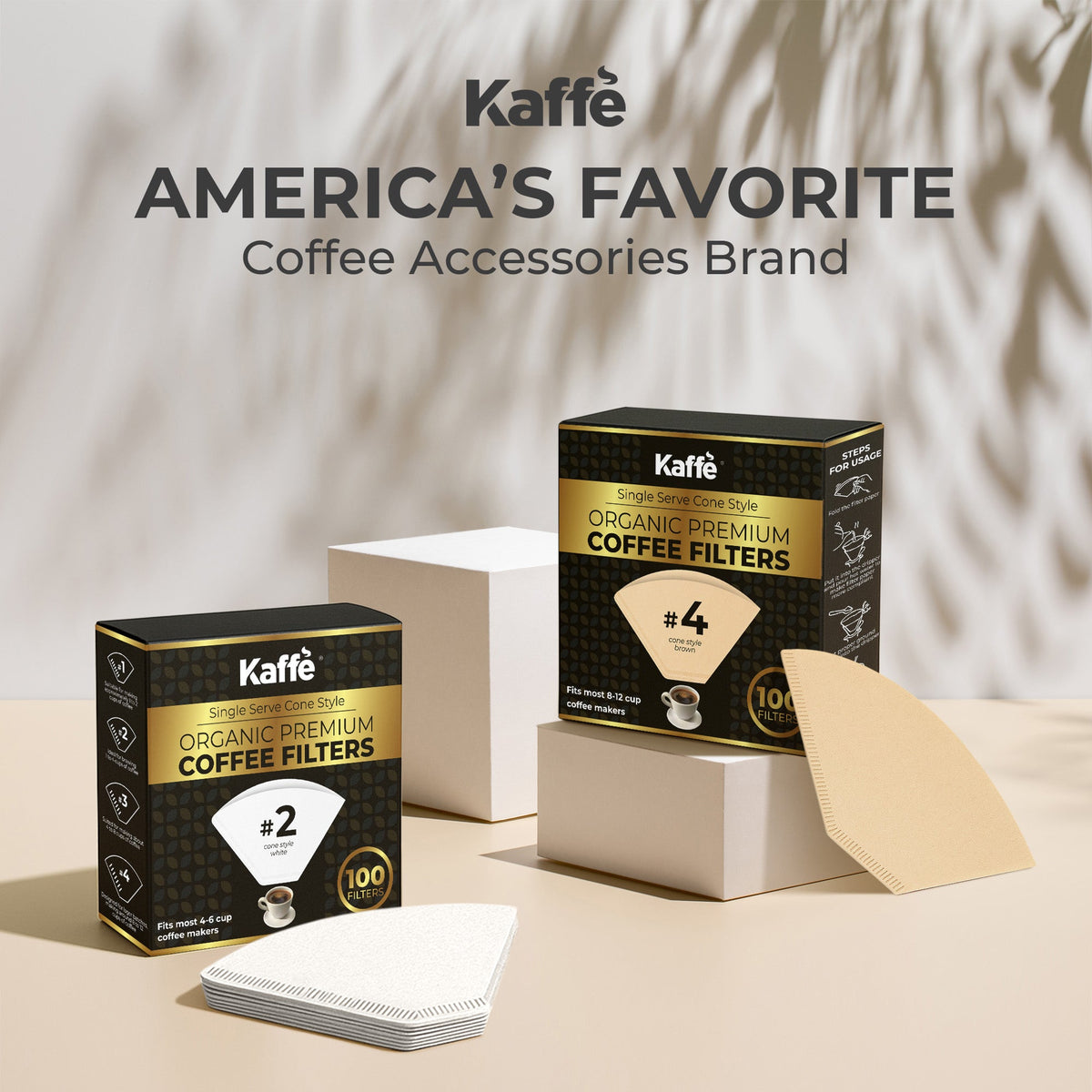 Organic Premium Coffee Filters #2, KFCF02W