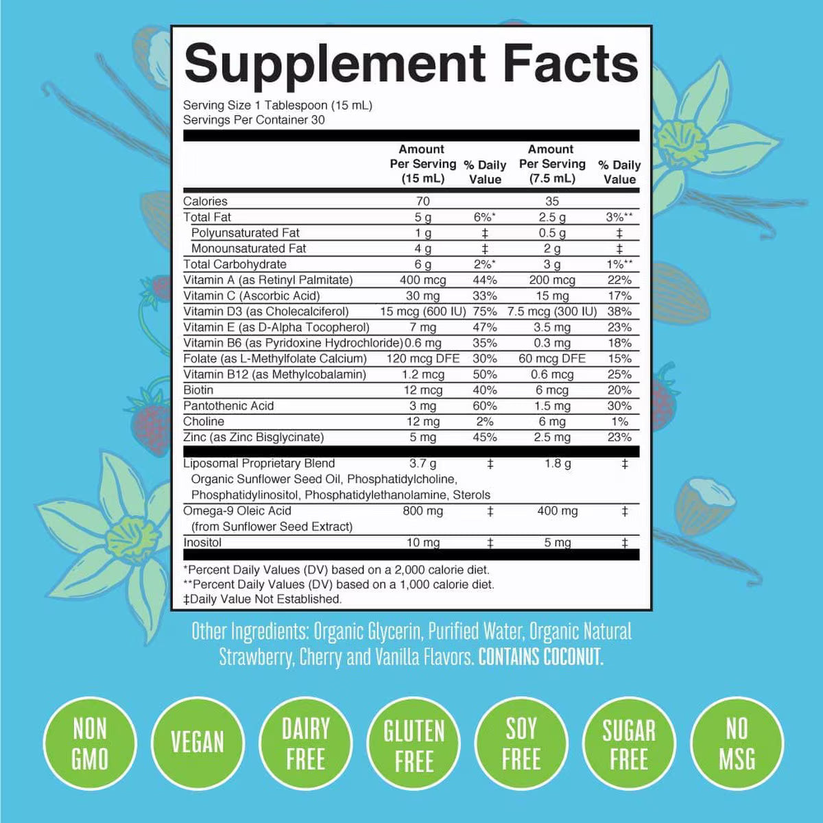 Mary Ruth's® Organic Kids Multivitamin Liposomal