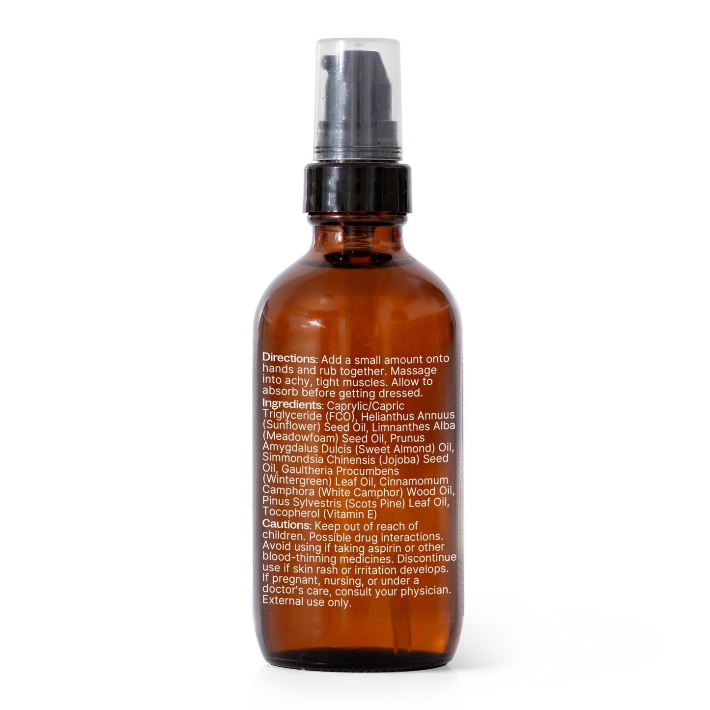 Muscle Aid Body Oil