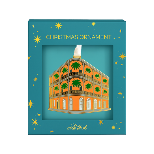 LeBranche House Enamel Ornament