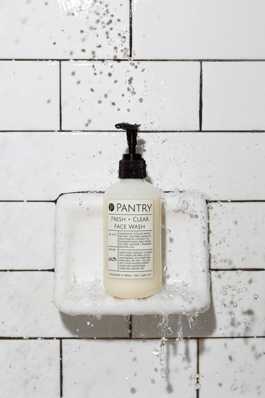 Fresh + Clear Face Wash | Honey + Jojoba Facial Cleanser
