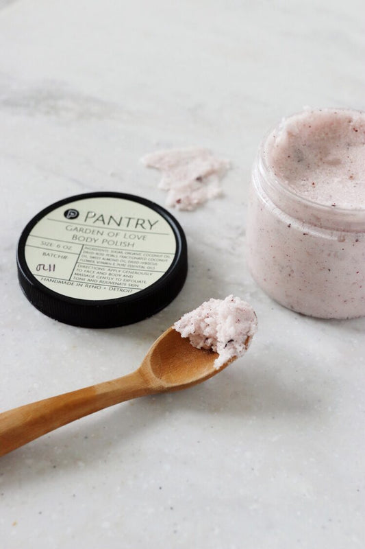 Garden of Love Body Polish - Exfoliating Sugar Scrub