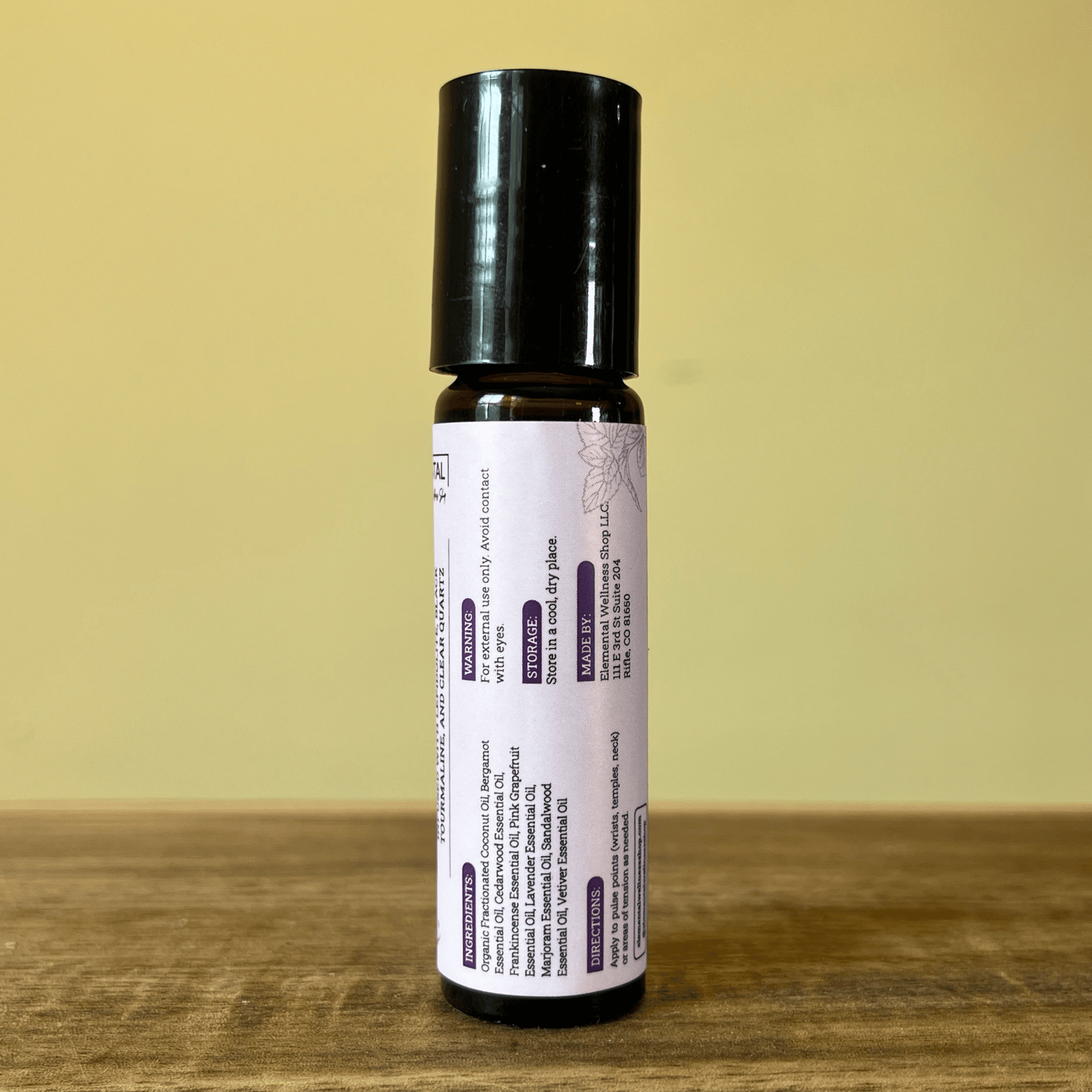 Natural Anxiety Relief Essential Oil Roller