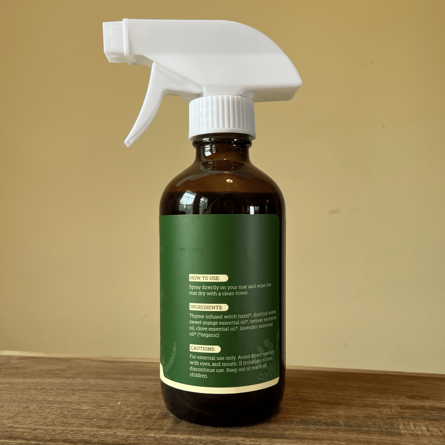 Natural Yoga Mat Cleaner