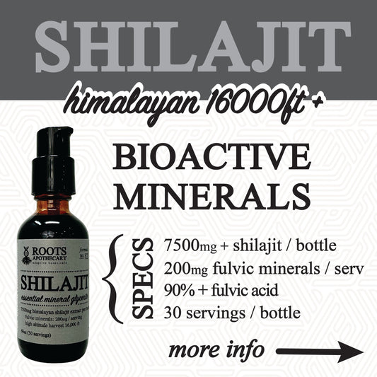 shilajit glycerite (60ml)