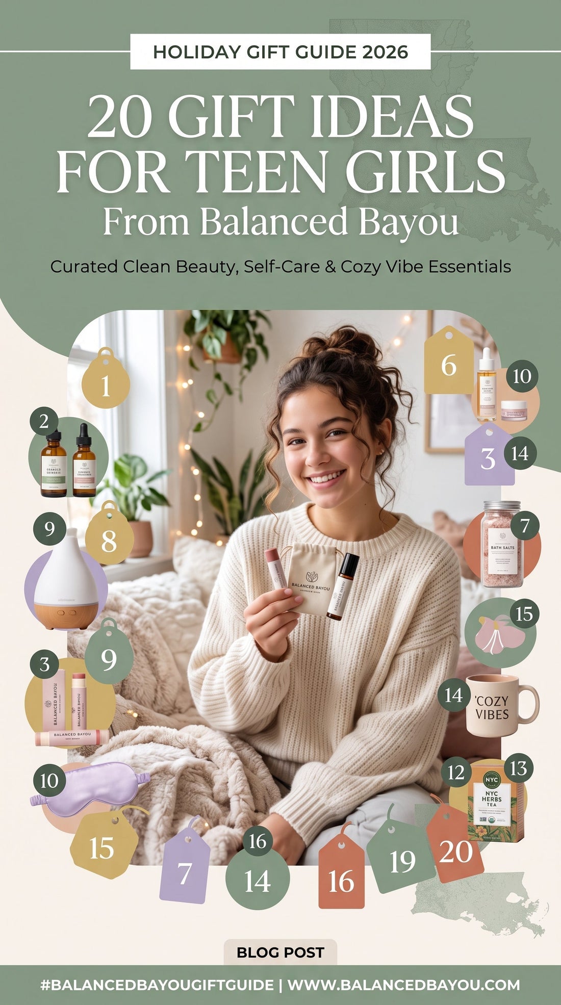 The Ultimate Teen Girl Holiday Gift Guide: 20 Clean Beauty & Wellness Picks