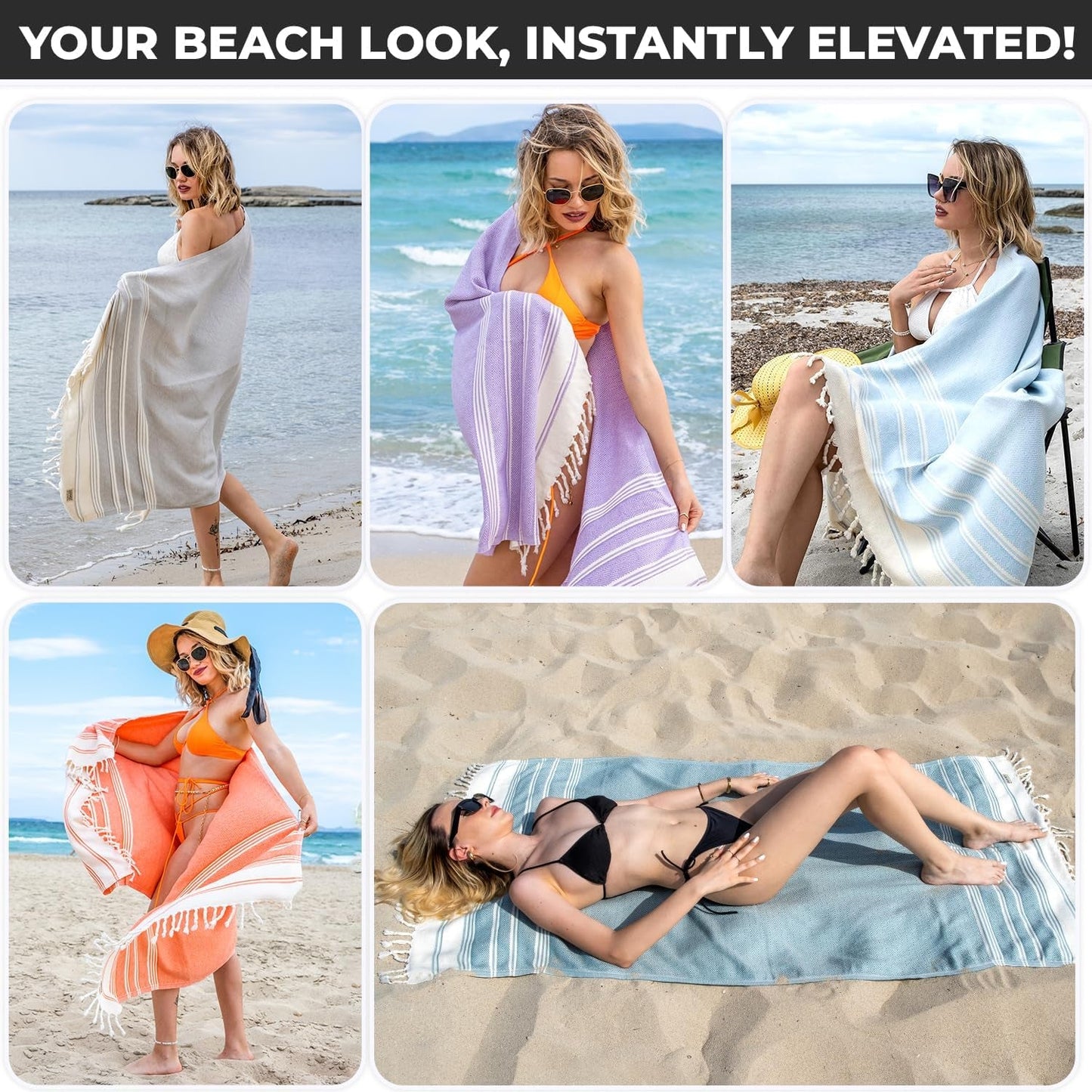 Experience Ultimate Comfort with Our 100% Certified Organic Turkish Cotton Towels