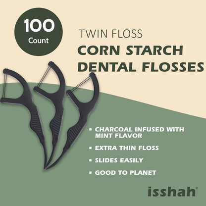 Premium Eco-Friendly Dental Floss Picks — For a Healthier Smile and Planet