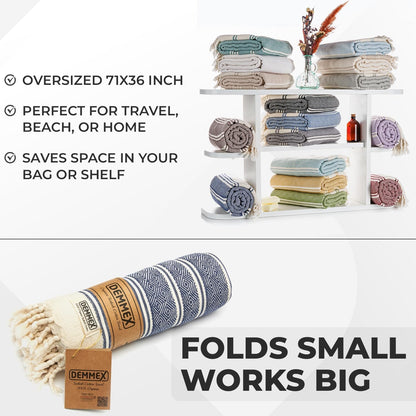 Experience Ultimate Comfort with Our 100% Certified Organic Turkish Cotton Towels