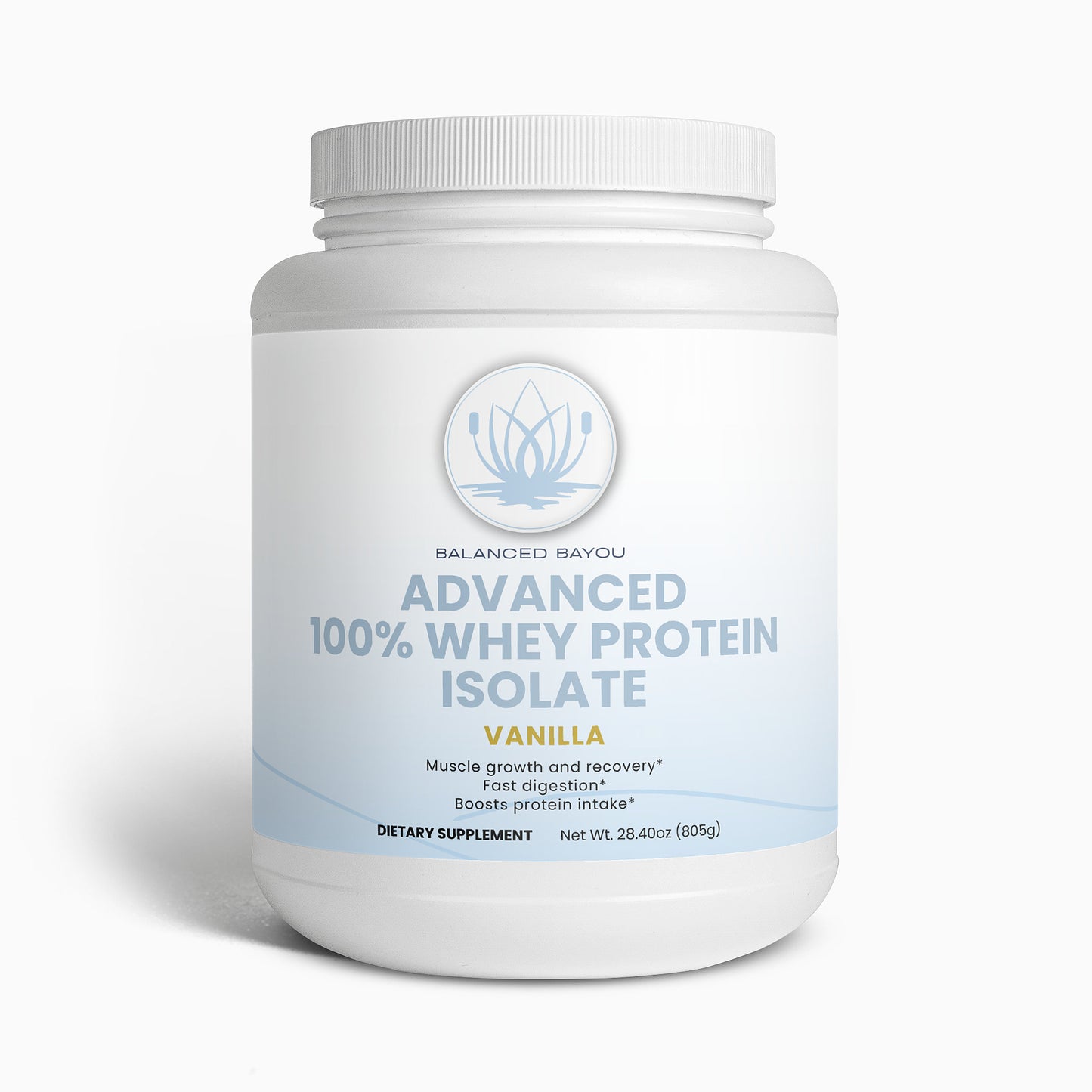Advanced 100% Whey Protein Isolate (Vanilla)