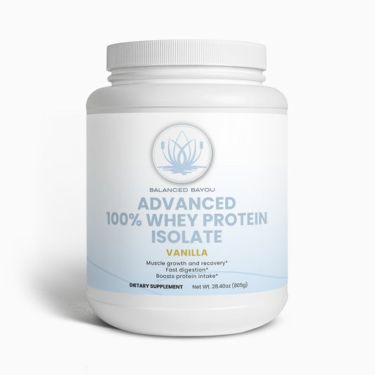 Advanced 100% Whey Protein Isolate (Vanilla)