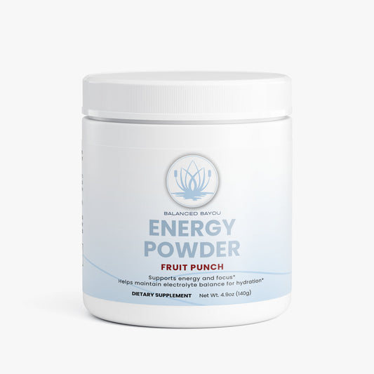 Balanced Bayou Energy Powder (Fruit Punch)