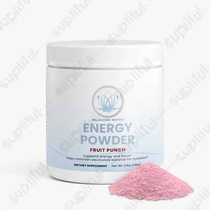 Balanced Bayou Energy Powder (Fruit Punch)
