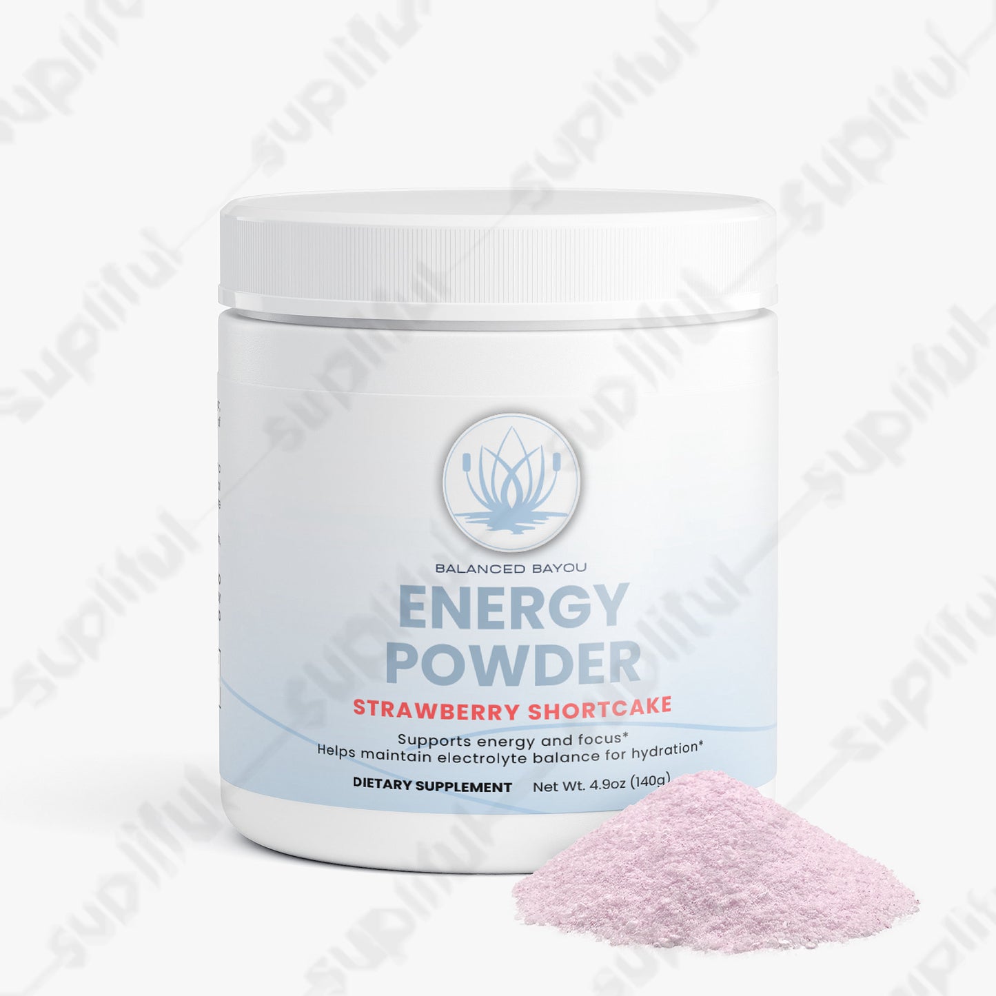 Energy Powder (Strawberry Shortcake)