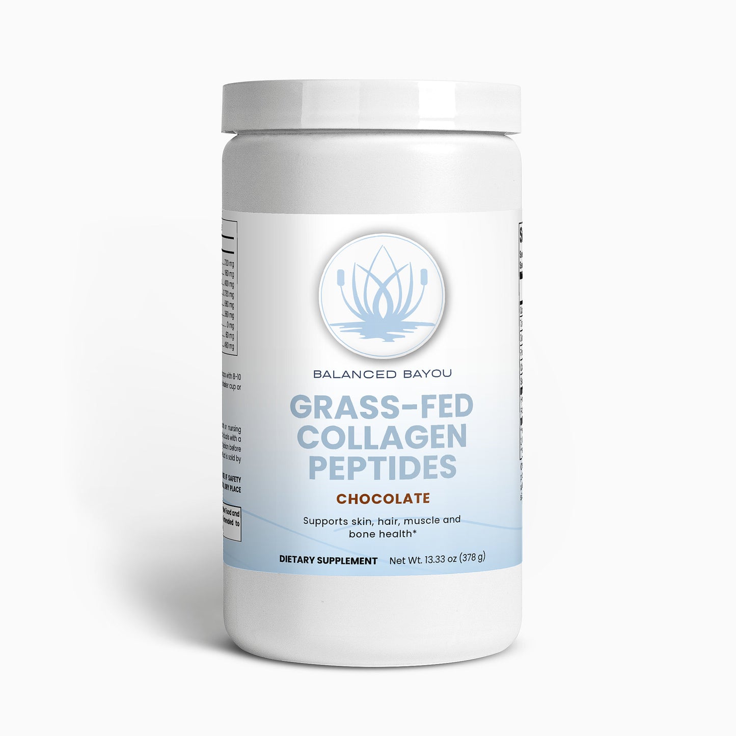 Grass-Fed Collagen Peptides Powder (Chocolate)