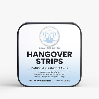 Balanced Bayou Daily Herbal Oral Strips – Mango-Orange