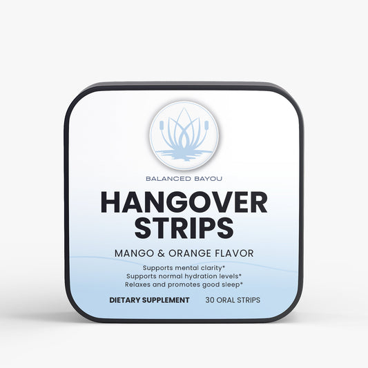 Balanced Bayou Daily Herbal Oral Strips – Mango-Orange