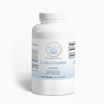 Balanced Bayou L-Glutamine Powder – Pure Amino Acid Supplement (500 g)