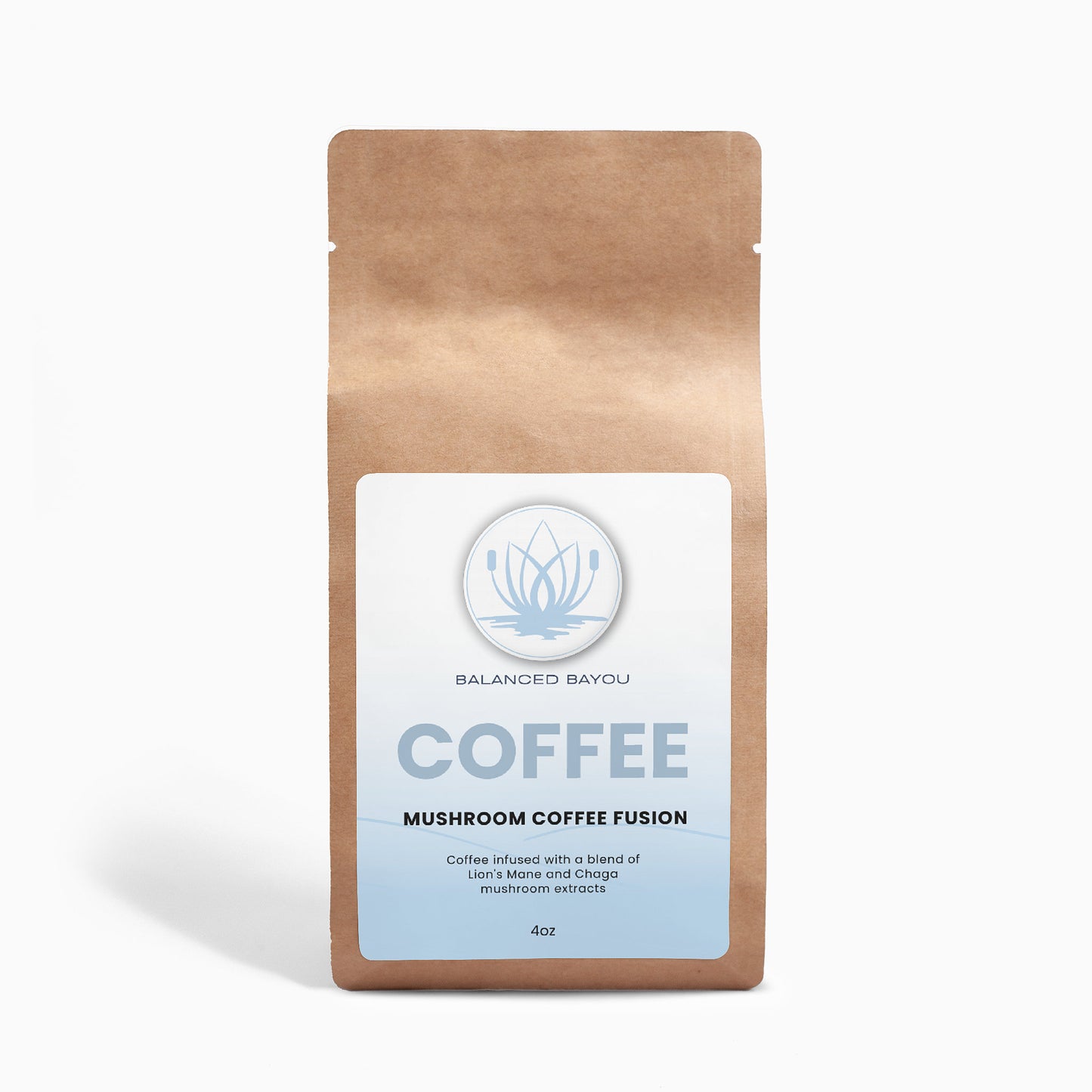 Mushroom Coffee Fusion - Lion’s Mane & Chaga 4oz