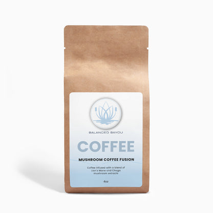 Mushroom Coffee Fusion - Lion’s Mane & Chaga 4oz