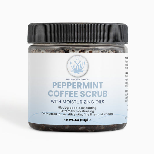 Balanced Bayou Peppermint Coffee Scrub