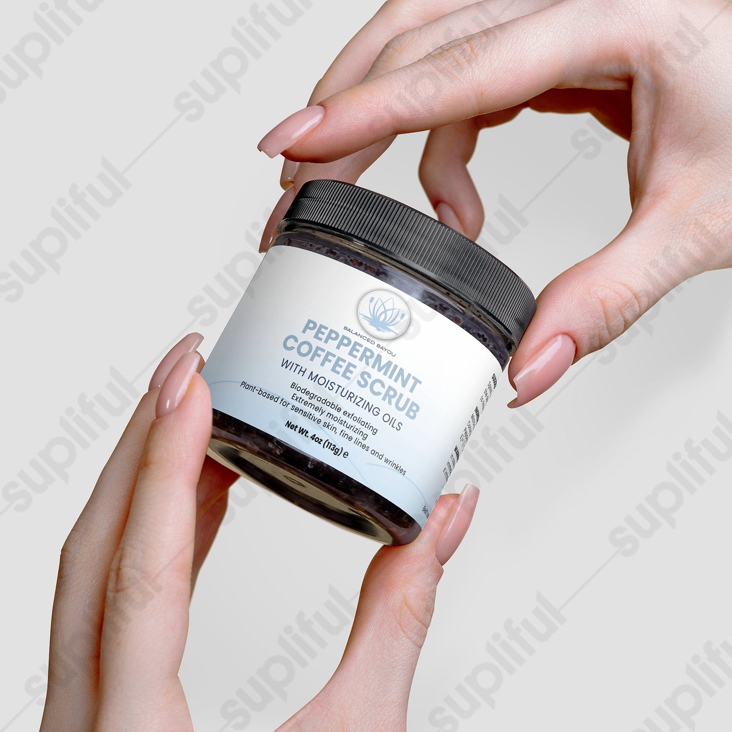 Balanced Bayou Peppermint Coffee Scrub