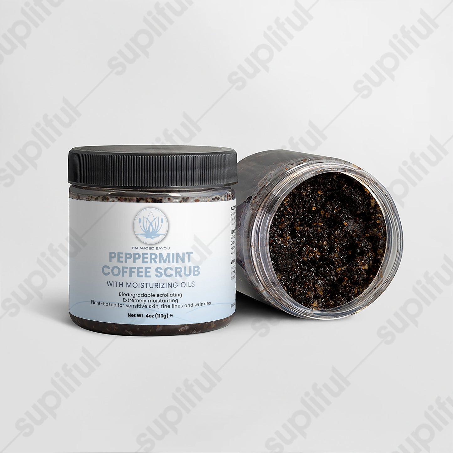 Balanced Bayou Peppermint Coffee Scrub