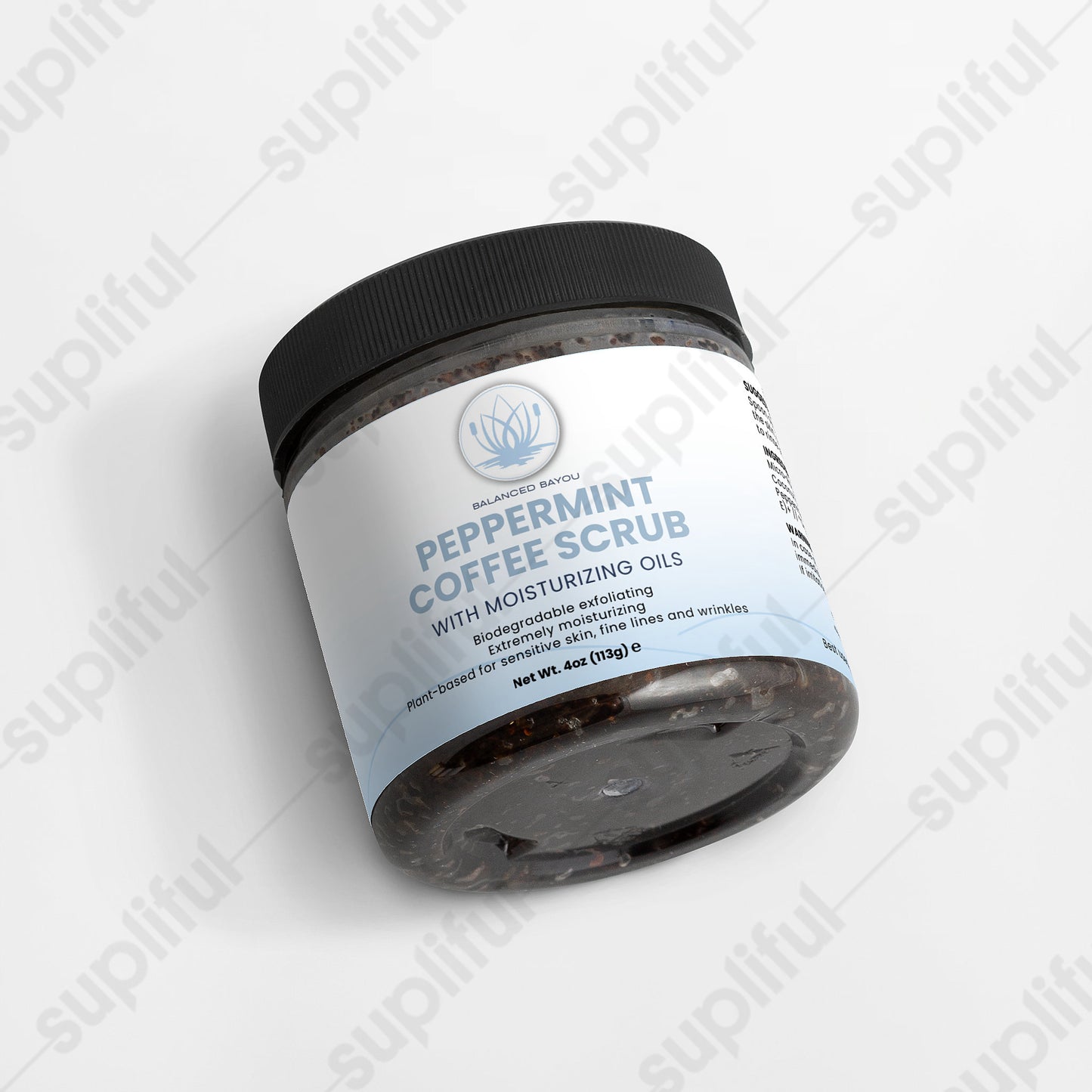 Balanced Bayou Peppermint Coffee Scrub