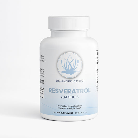 Balanced Bayou Resveratrol 50% 600mg