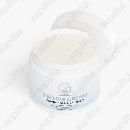 Balanced Bayou Tallow Cream Lemongrass & Lavender