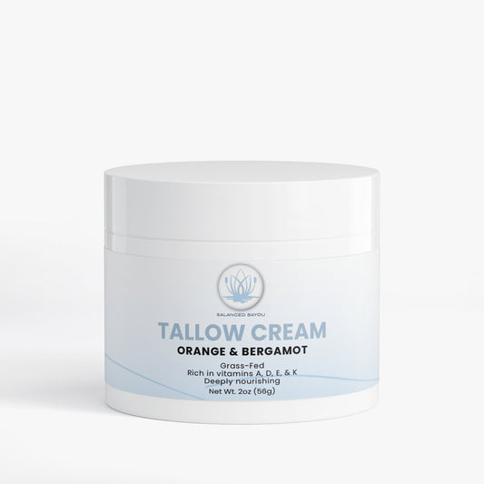 Balanced Bayou Tallow Cream Orange & Bergamot