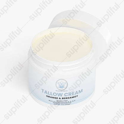 Balanced Bayou Tallow Cream Orange & Bergamot
