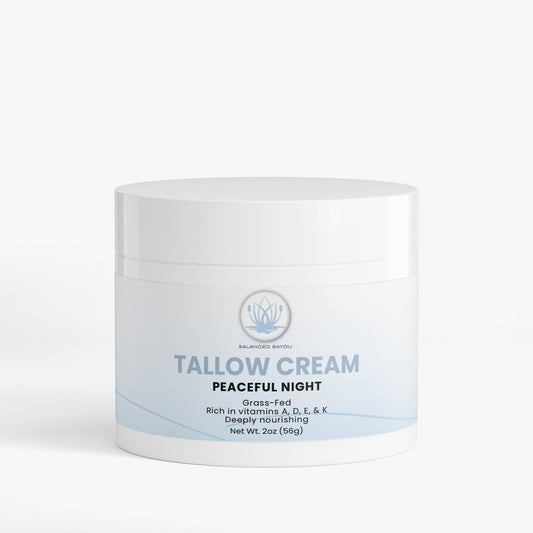 Balanced Bayou Tallow Cream Peaceful Night