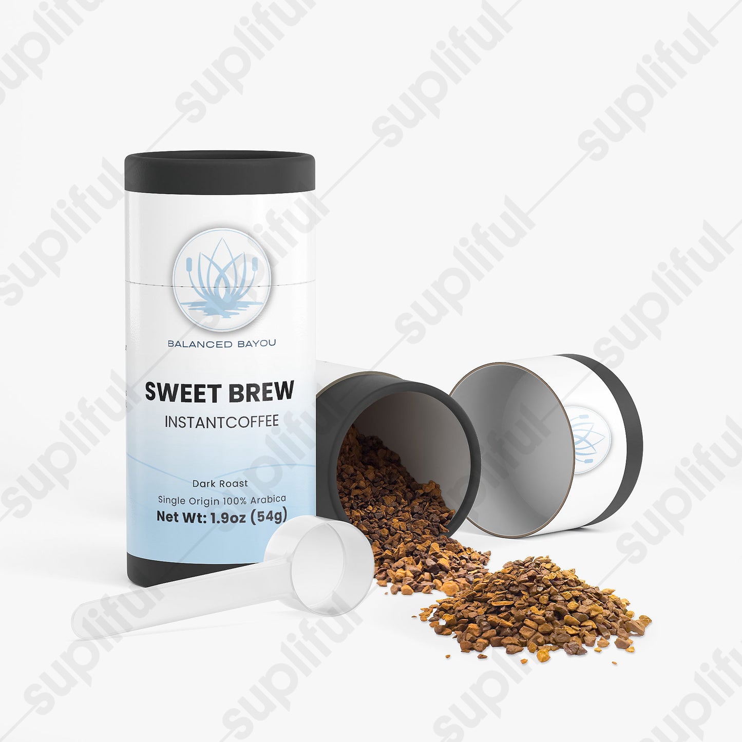 Balanced Bayou Sweet Brew Instant Coffee (Dark Roast)