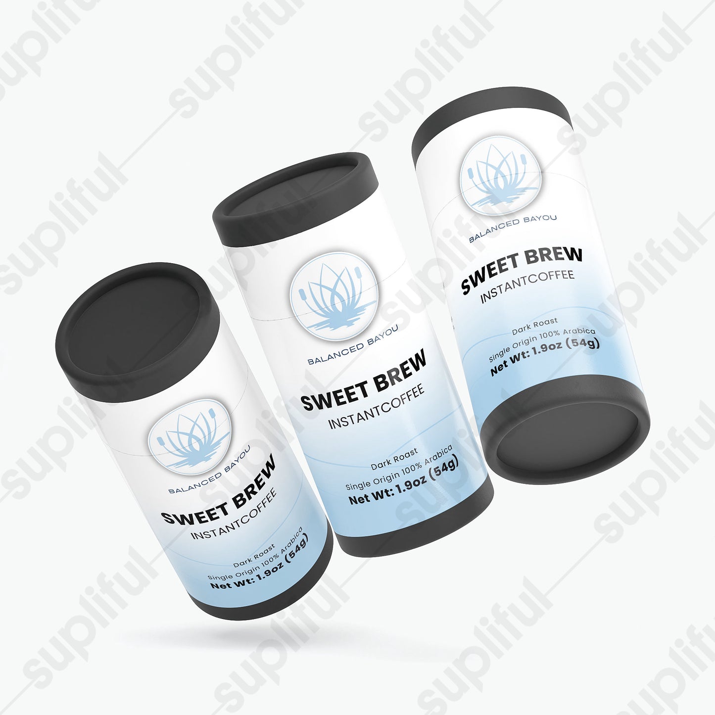 Balanced Bayou Sweet Brew Instant Coffee (Dark Roast)