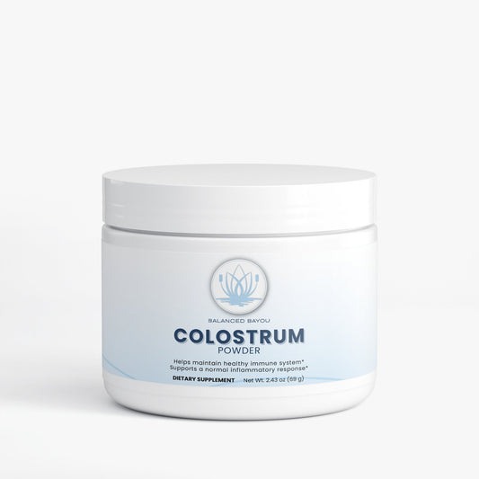 Colostrum Powder – Gut Health, Immune & Recovery Support | Balanced Bayou