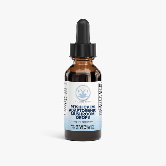 Reishi Calm Adaptogenic Mushroom Drops | Balanced Bayou