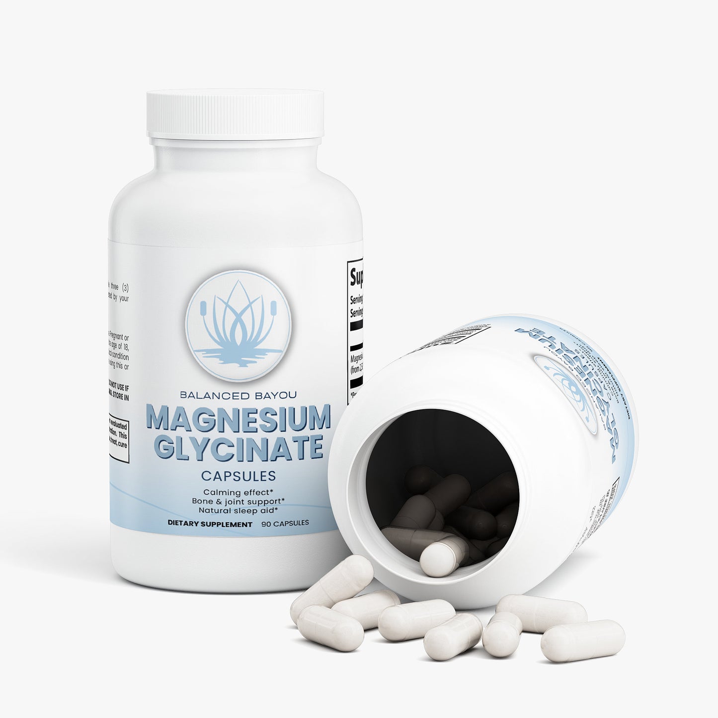 Balanced Bayou Organic Magnesium Glycinate 90 capsules